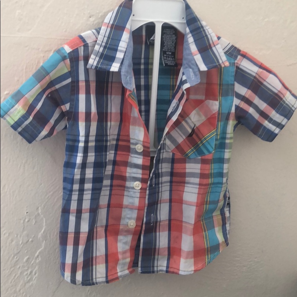 12 mo Nautica button up